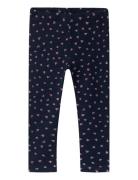 Name It Nmfdavina Sweat Fleece Legging Bru Noos Marinblå