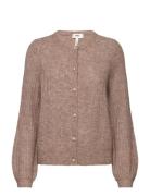 Object Objophelia L/S Knit Cardigan 122 Beige