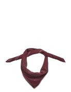 Lindbergh Bandana With Dots Burgundy