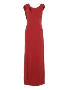 STINE GOYA Knotted Floor Length Dress, 2274 El Röd