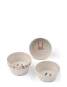 Cees Bowl 6-Pack Home Meal Time Plates & Bowls Bowls Beige Liewood