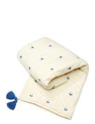 Kids Embroidered Blanket Home Sleep Time Blankets & Quilts Cream Cam C...