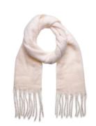 Lindex Scarf Big Fringe Solid Vit