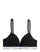 Tommy Hilfiger Triangle Bra Fixed Foam Svart