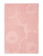 Marimekko Home Unikko Hand Towel 50X70Cm Rosa