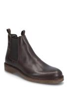 Bianco Biaerik Chelsea Boot Tumbled Leather Brun