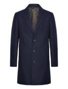 Jack & J S Jjeharrison Wool Blend Coat Sn Marinblå