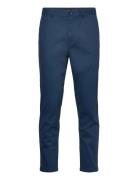 Scotch & Soda Essential Drift - Regular-Tapered Twill Chino Blå