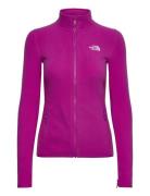 The North Face W 100 Glacier Fz - Eu Lila