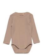 Huttelihut Body Ls Rib Beige