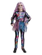 Joker Costume Shimmer Skeleton Multi/patterned