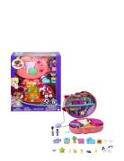 Polly Pocket Starring Shani Cuddly Cat Purse Compact Multi/patterned