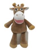 Magni Leksaker Giraffe Hand Puppet 25 Cm. Brun