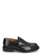 Selected Homme Slhcarter Leather Low Penny Loafer Svart