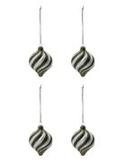 House Doctor Ornaments, Hdchan, Black/White Brun