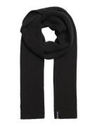 Superdry Essential Logo Knitted Scarf Svart