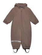 Mikk-line Snow Suit Solid Brun