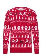 Christmas Sweats Den Stilede Julesweater Rød Röd