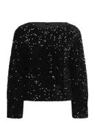 Vero Moda Vmbella Ls Boatneck Top Jrs Svart