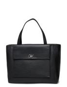 Calvin Klein Ck Medium Shopper W/Pocket Svart