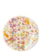 Familianna Confetti Saucer Plate Multi/patterned