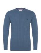 U.S. Polo Assn. Uspa Knit Archi Men Blå