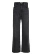 Mango Miami Medium-Rise Straight-Fit Jeans Grå