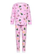 Christmas Sweats The Pinkish Pyjamas Kids Rosa