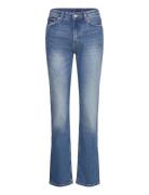 Weekday Smooth High Slim Jeans Blå