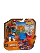 Paw Patrol Rubble & Crew Figure 2 Pack - Charger & Wheeler Multi/patte...