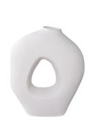 House Nordic Aina - Vase, Ceramic, White 24X10,5X27,8 Cm Vit