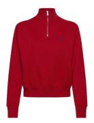 Polo Ralph Lauren Fleece Quarter-Zip Röd