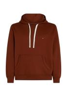 Tommy Hilfiger Ess Seasonal Fleece Hoody Brun