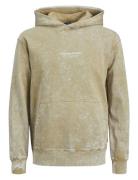 Jack & J S Jorvesterbro Wash Sweat Hood Aw Jnr Beige