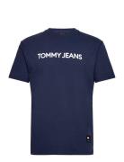 Tommy Jeans Tjm Reg Gd New Classic L Tee Marinblå