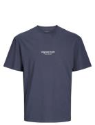 Jack & J S Jorvesterbro Tee Ss Crew Neck Noos Mni Marinblå