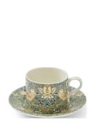 Morris & Co William & Morris Teacup & Saucer Multi/patterned