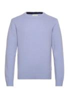 Casual Friday Cfkarl Lambswool Crew Neck Kni Blå