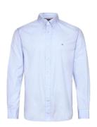 Tommy Hilfiger Core Flex Poplin Solid Rf Shirt Blå