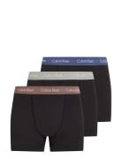 Calvin Klein 3P Trunk Svart