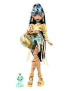 Monster High Cleo De Nile Fashion Doll With Pet Hissette And Accessori...