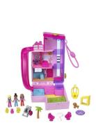 Polly Pocket Barbie Dreamhouse Compact, Dollhouse Playset With 3 Micro...