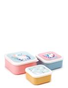 Puckator Set Of 3 Lunch Box M/L/Xl Julie Dodsworth Pink Botanical Mult...