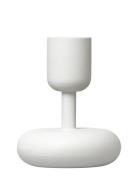 Iittala Nappula Candleholder White 107Mm Vit