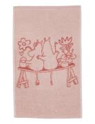 Arabia Moomin H.towel 30X50Cm Love24 Gots Rosa