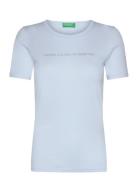 United Colors Of Benetton Short Sleeves T-Shirt Blå