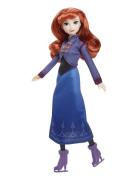 Frost Disney Frozen Ice-Skating Anna Fashion Doll With Skates & Skor B...