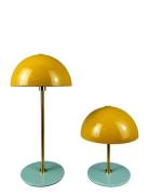 Dyberg Larsen Along Led Mini Table Lamp Curry/ Turquise Gul