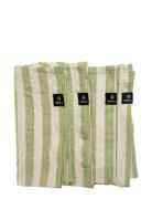 Himla Riviera Napkin 4-Pack Grön