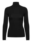 Wolford Merino Fine Rib Top Long Sleev Svart
